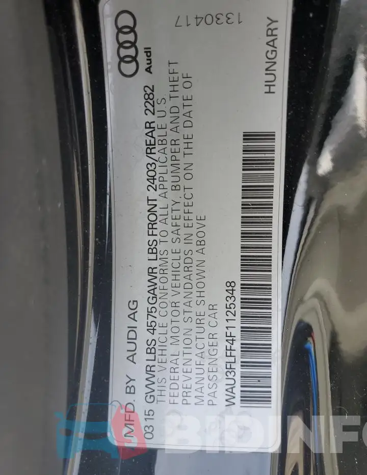 WAU3FLFF4F1125348 Photo# 12