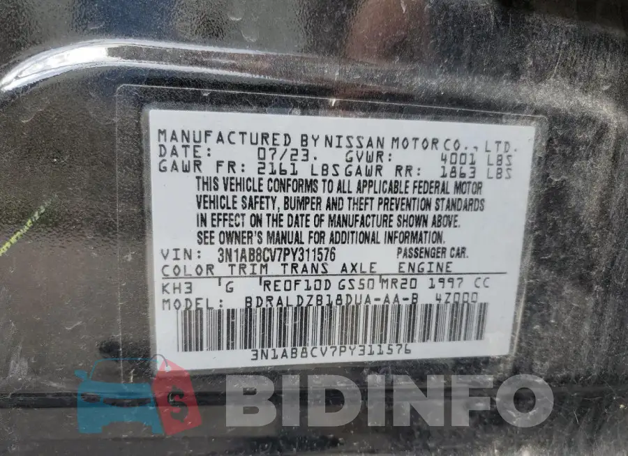 3N1AB8CV7PY311576 Photo# 12