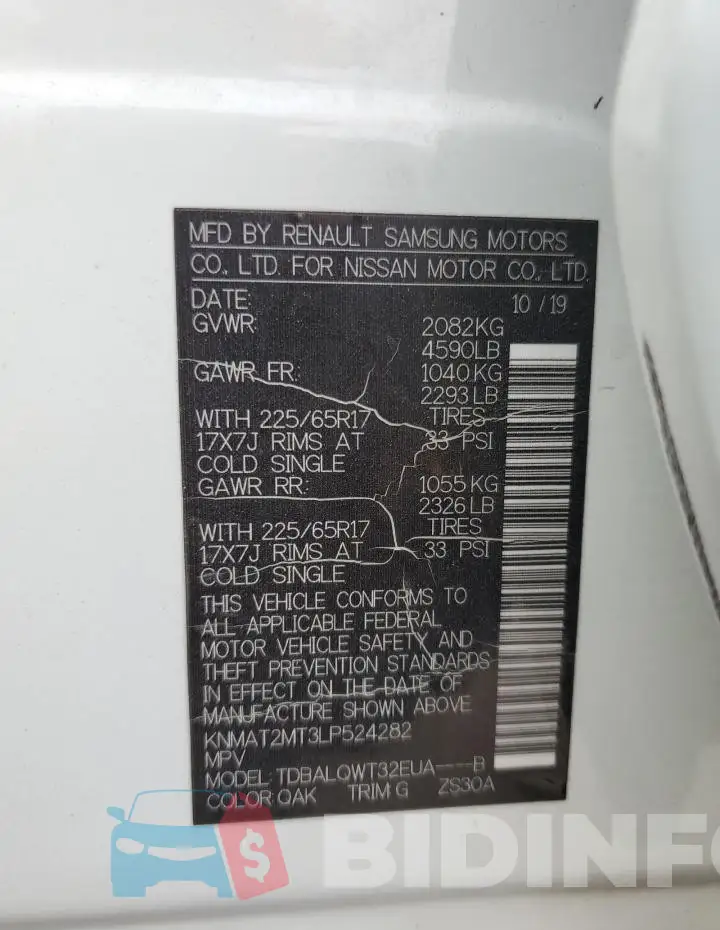 KNMAT2MT3LP524282 Photo# 13