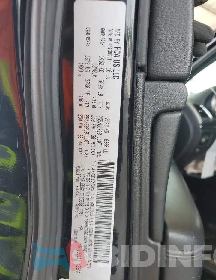 1C4RJEBG2LC185666 Photo# 13