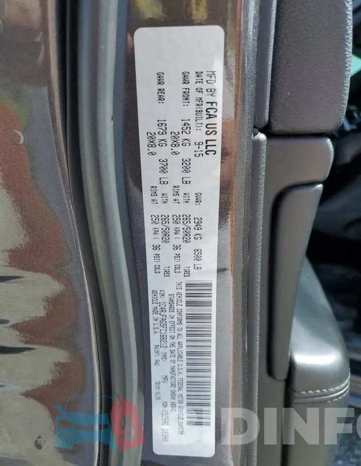 1C4RJFAG5FC168212 Photo# 13