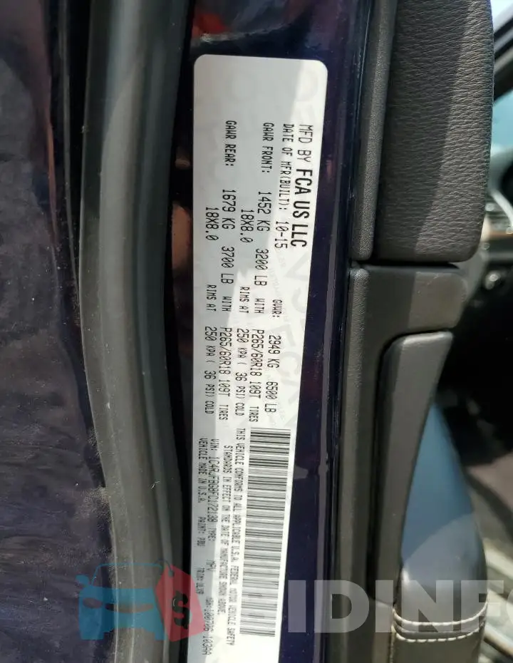 1C4RJFBG8FC172138 Photo# 13