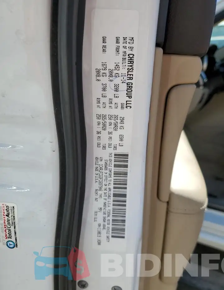 1C4RJFCG3FC697946 Photo# 12