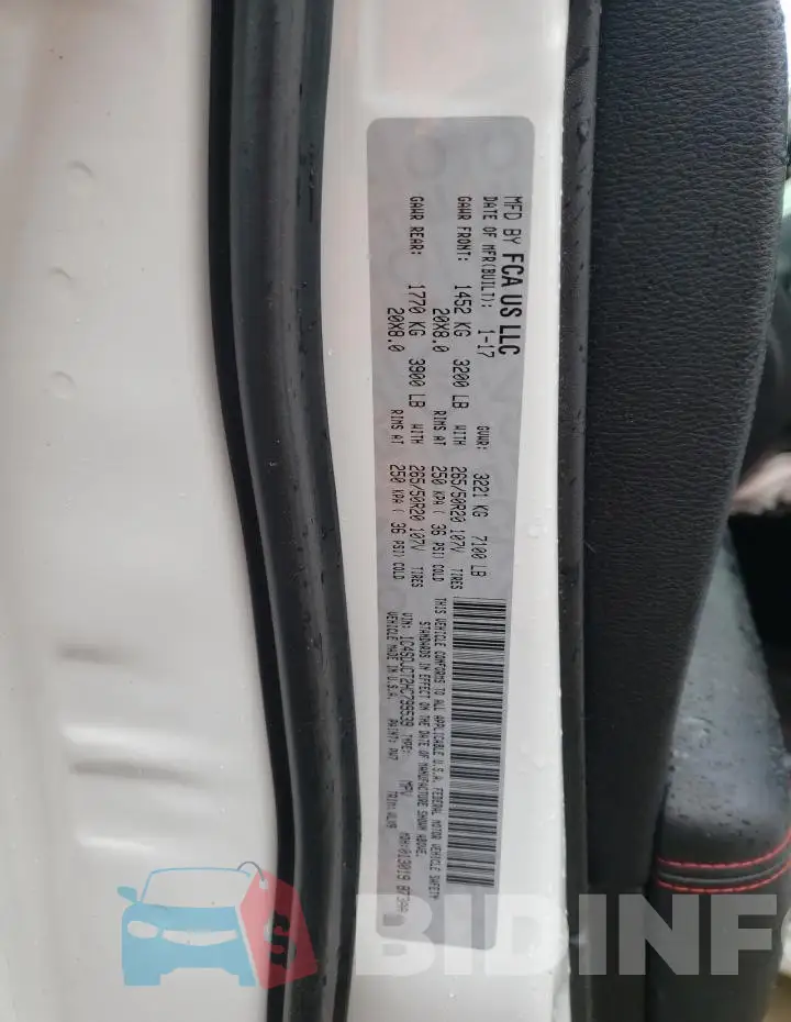1C4SDJCT2HC799539 Photo# 13