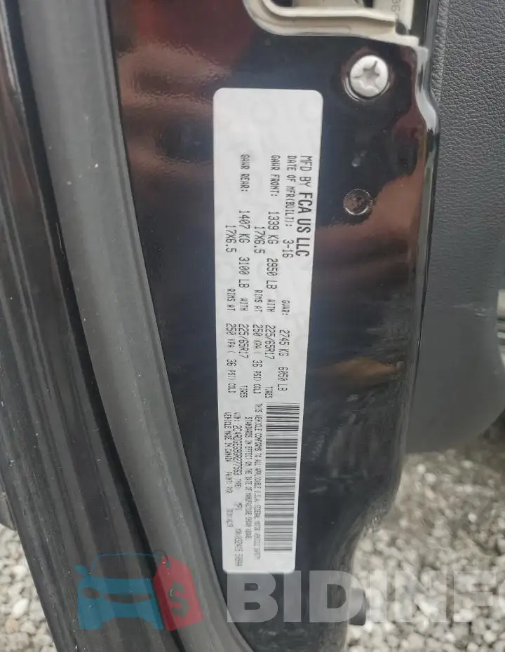 2C4RDGEG9GR277563 Photo# 13