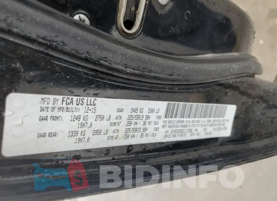3C4PDCGB0GT137996 Photo# 13