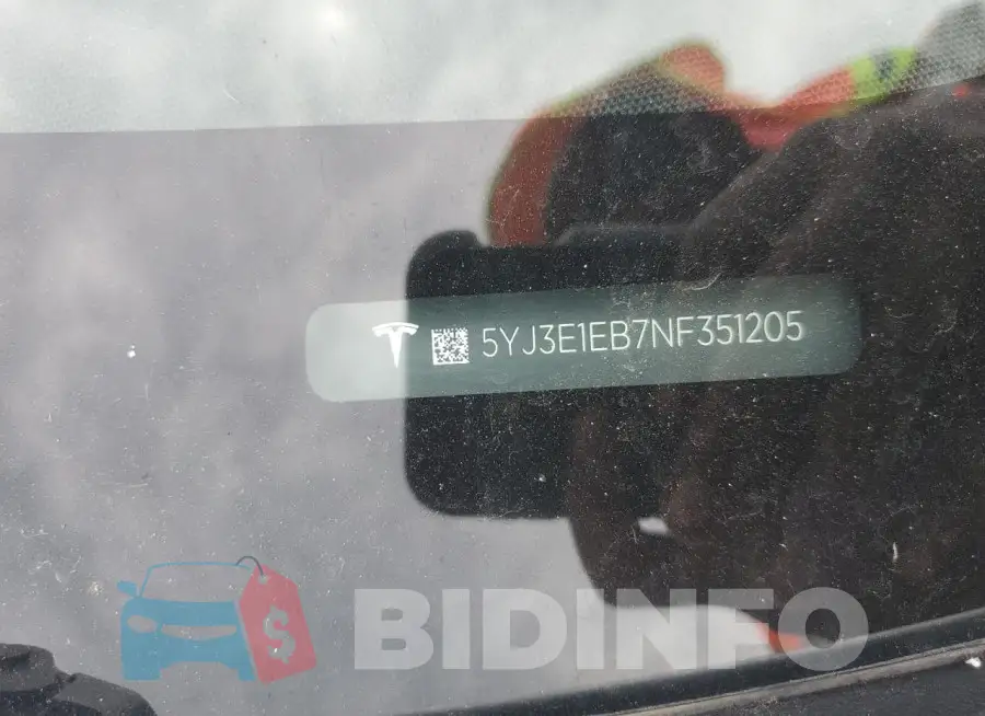 5YJ3E1EB7NF351205 Photo# 12