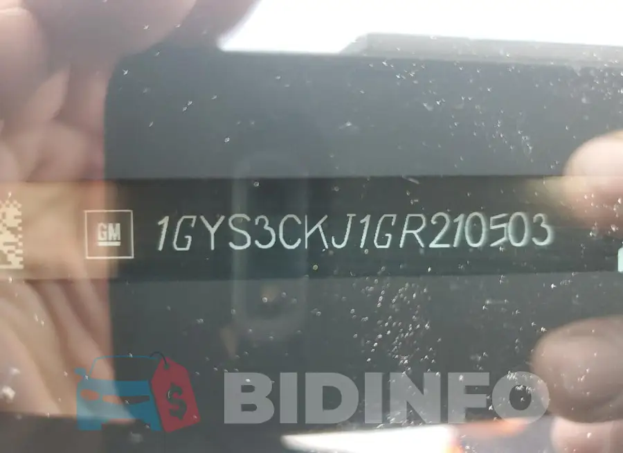 1GYS3CKJ1GR210503 Photo# 13