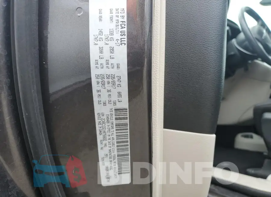 2C4RC1DG1HR756692 Photo# 13