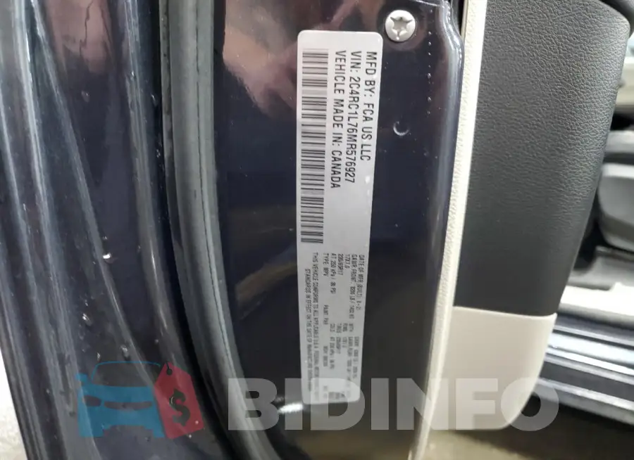 2C4RC1L76MR576927 Photo# 13