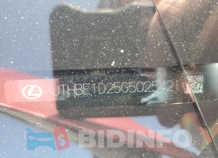 JTHBE1D25G5025421 Photo# 12
