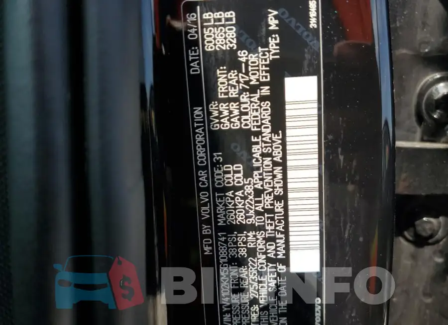 YV4102KM5G1088741 Photo# 12