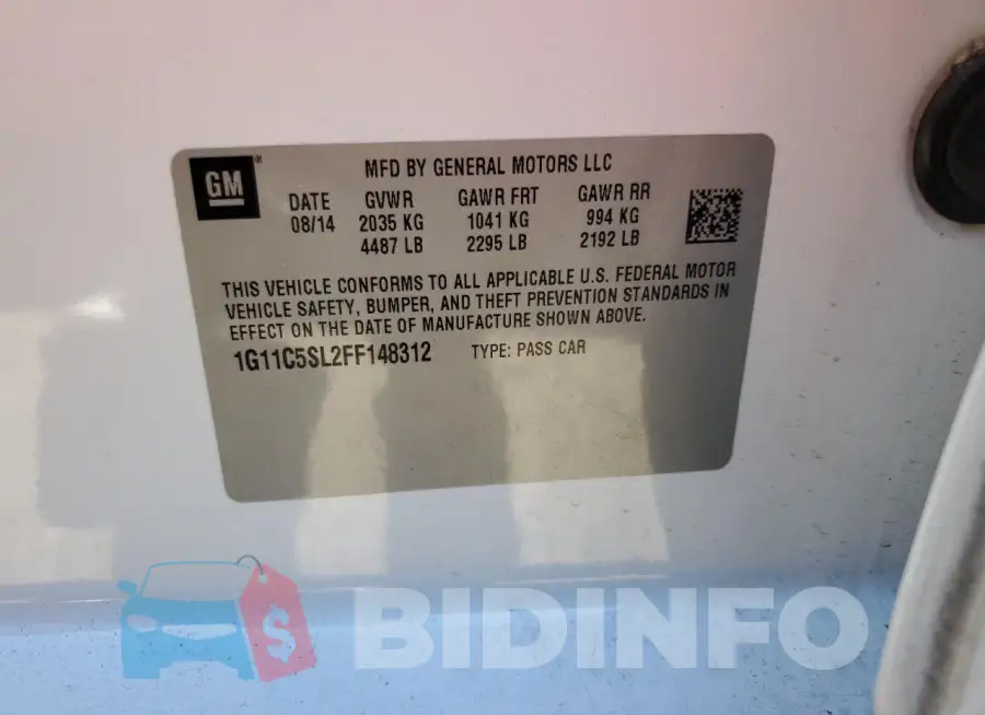 1G11C5SL2FF148312 Photo# 12