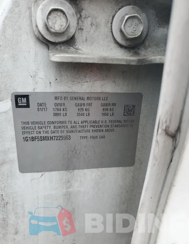 1G1BF5SMXH7225963 Photo# 12
