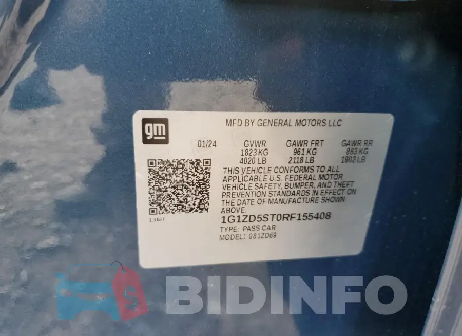 1G1ZD5ST0RF155408 Photo# 13