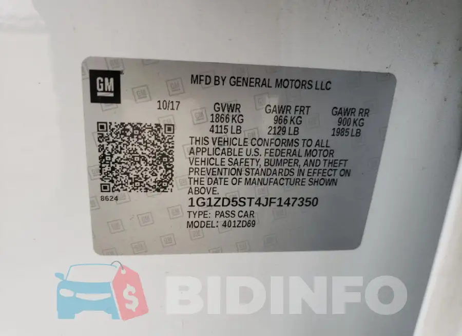 1G1ZD5ST4JF147350 Photo# 12