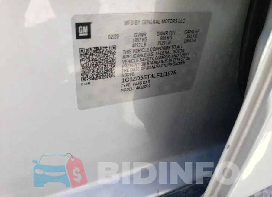 1G1ZD5ST4LF111676 Photo# 12