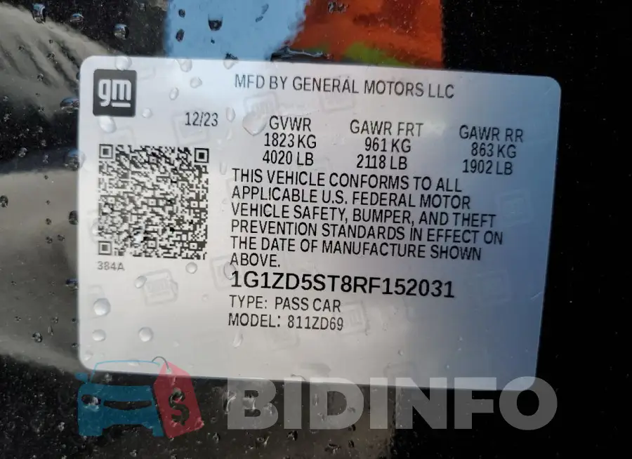 1G1ZD5ST8RF152031 Photo# 12