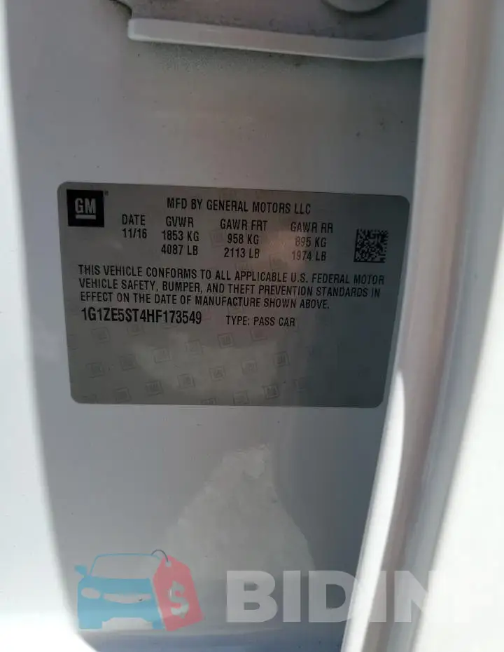 1G1ZE5ST4HF173549 Photo# 12