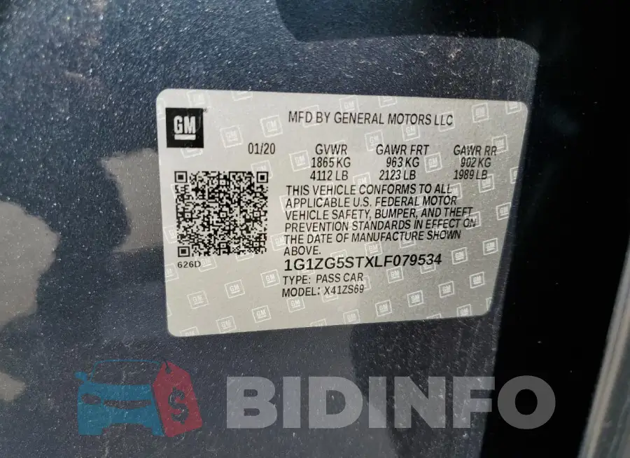 1G1ZG5STXLF079534 Photo# 12