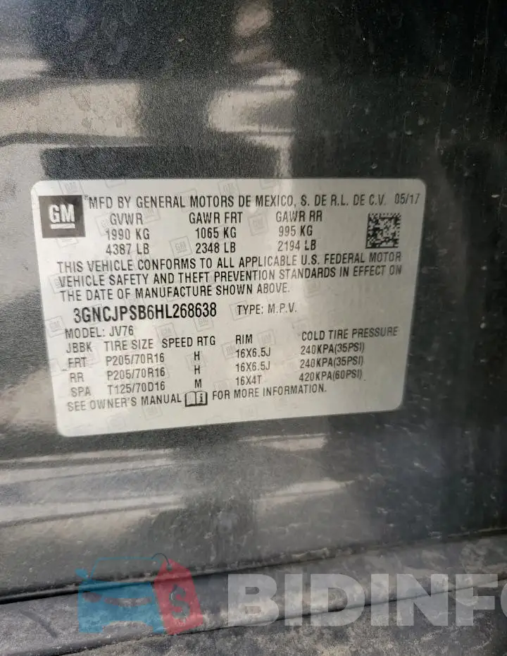 3GNCJPSB6HL268638 Photo# 13