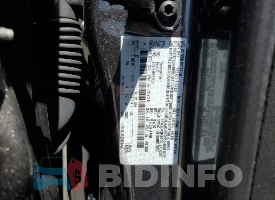 1FADP3F29GL213826 Photo# 12