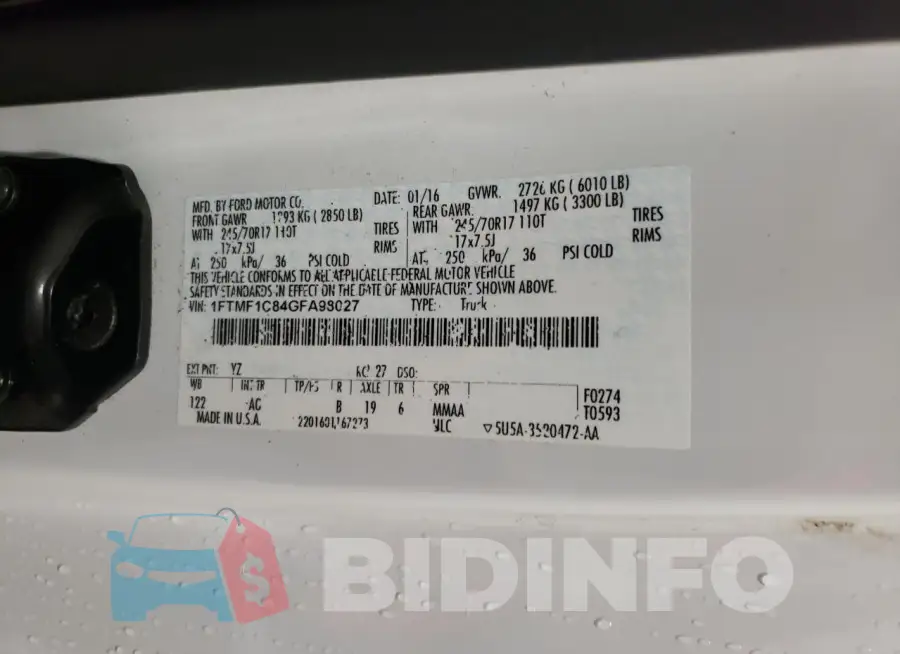 1FTMF1C84GFA98027 Photo# 12