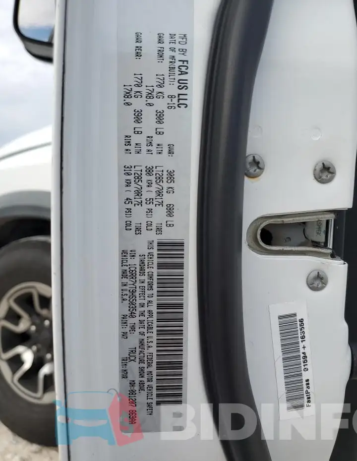1C6RR7YT9HS503540 Photo# 12