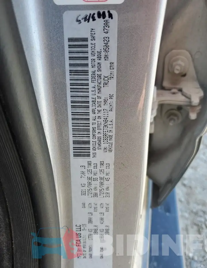 1C6SRFET3KN841117 Photo# 12