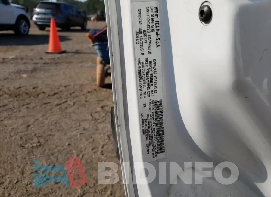 ZFBERFAT2G6C60016 Photo# 13