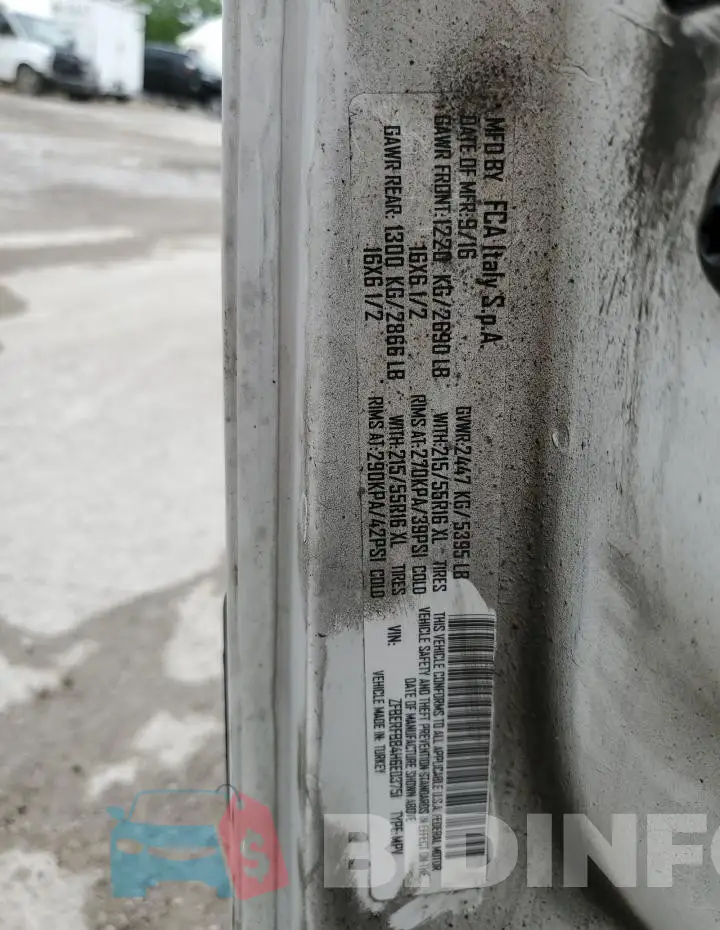 ZFBERFBB4H6E03751 Photo# 14