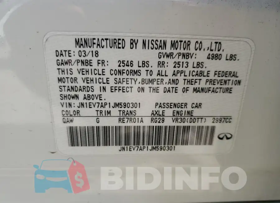 JN1EV7AP1JM590301 Photo# 12