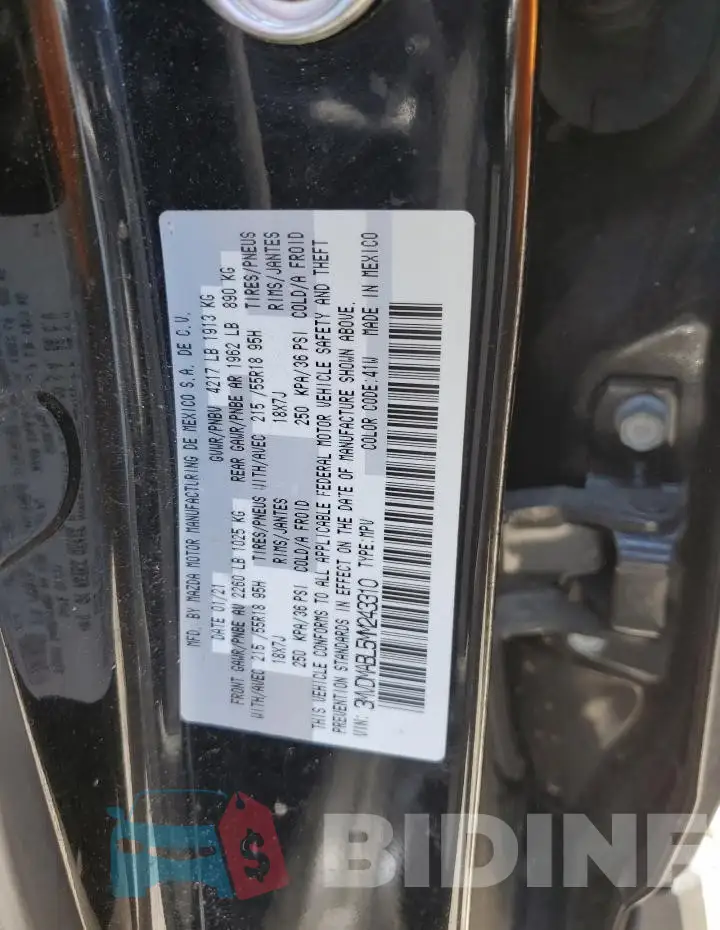 3MVDMABL5MM243310 Photo# 12