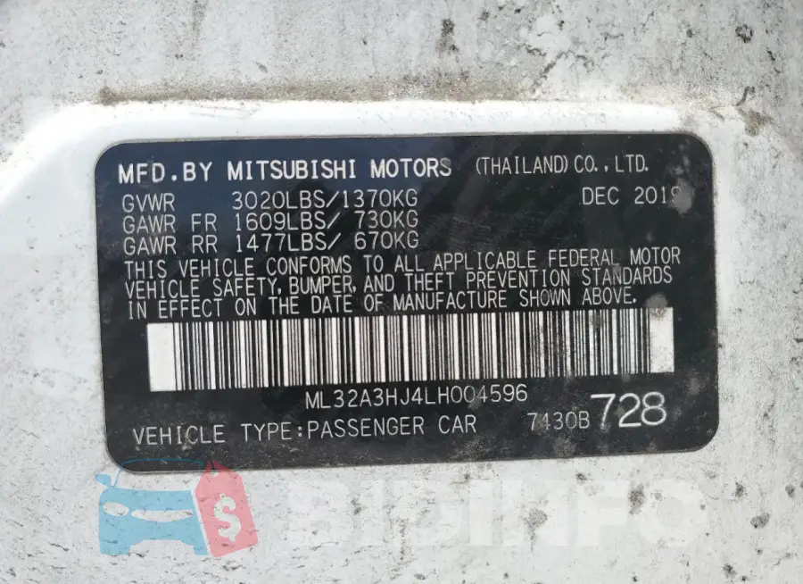 ML32A3HJ4LH004596 Photo# 13