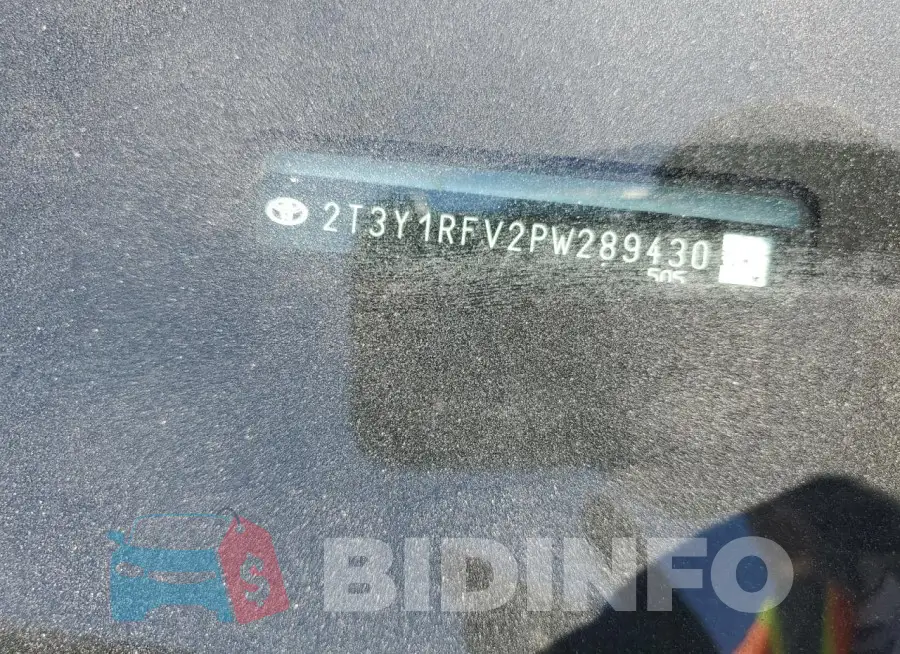 2T3Y1RFV2PW289430 Photo# 12