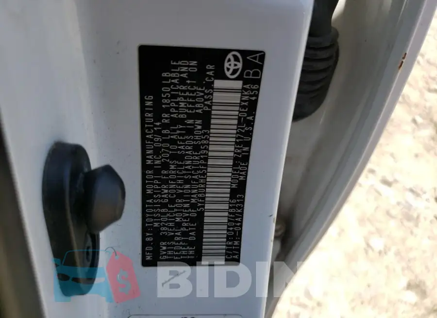 5YFBURHE5FP195853 Photo# 12