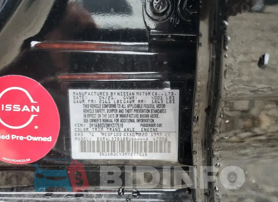 3N1AB8CV3MY277518 Photo# 12