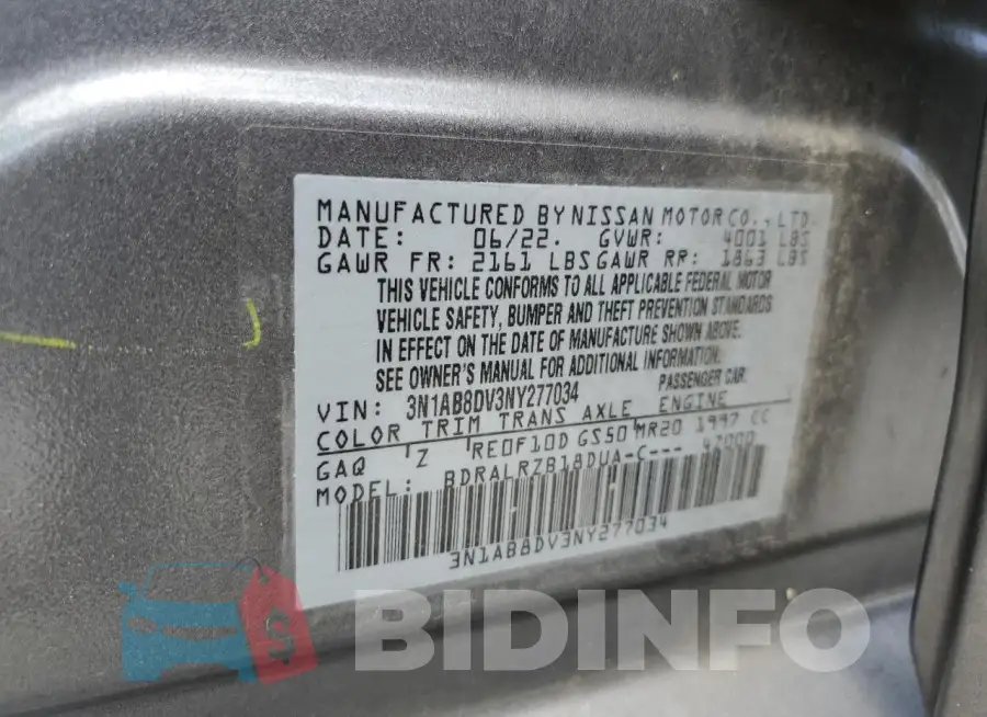 3N1AB8DV3NY277034 Photo# 13