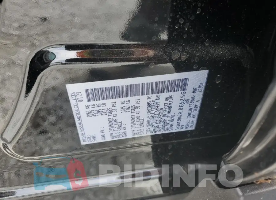 5N1BT3BA2PC865256 Photo# 12