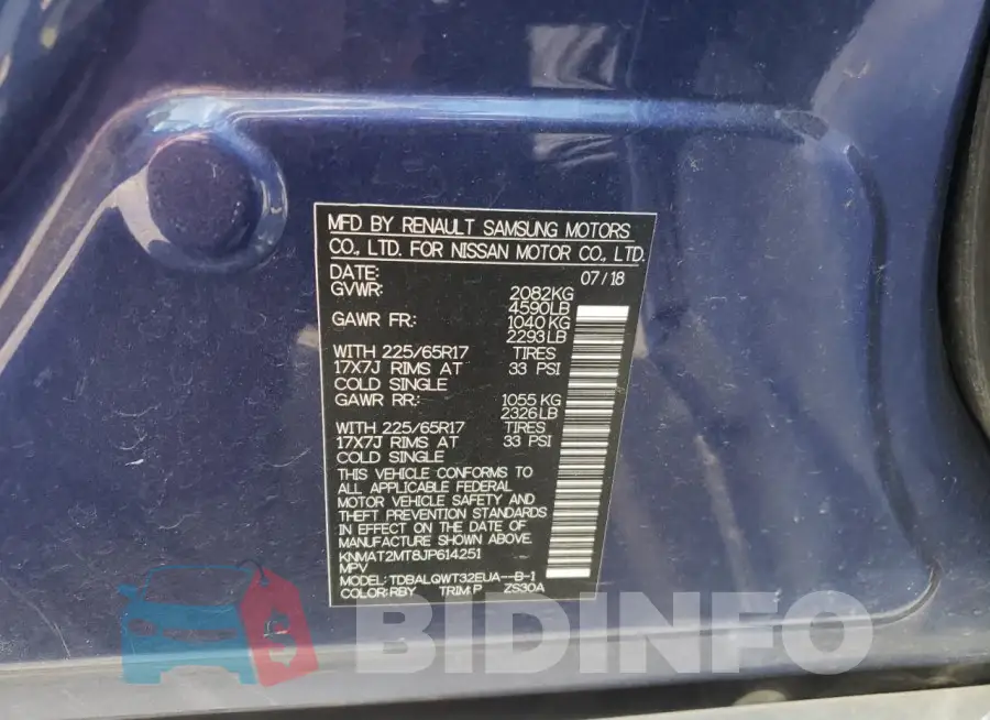KNMAT2MT8JP614251 Photo# 13