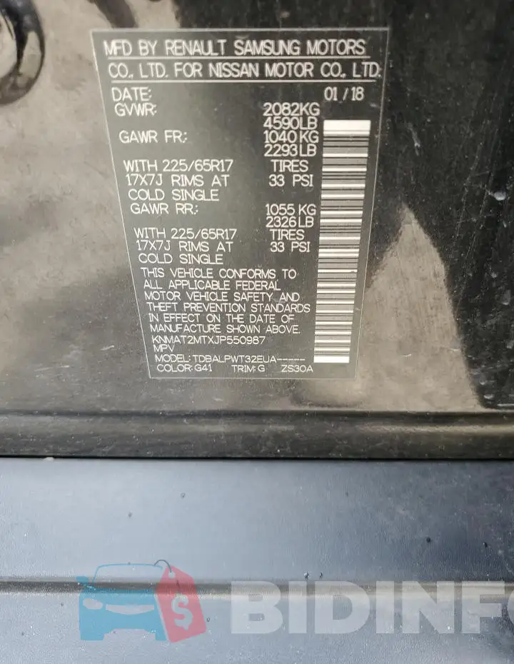 KNMAT2MTXJP550987 Photo# 13