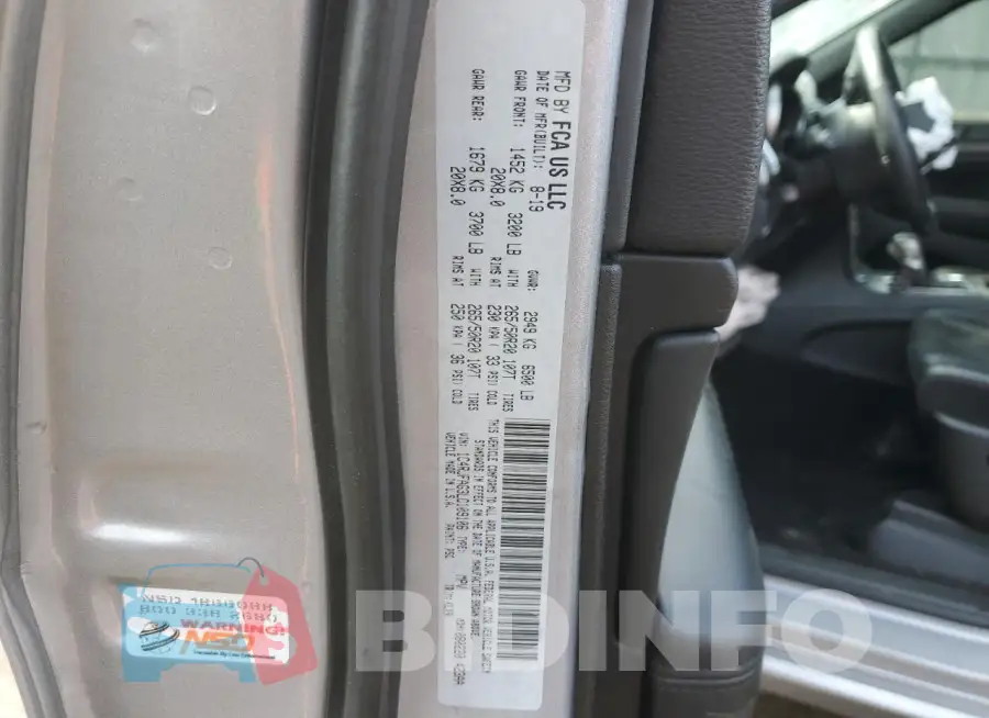 1C4RJFAG3LC109106 Photo# 13