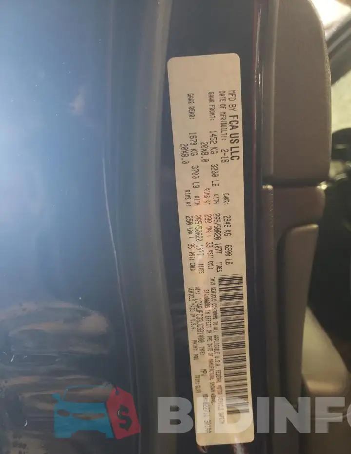 1C4RJFCG3JC331400 Photo# 13