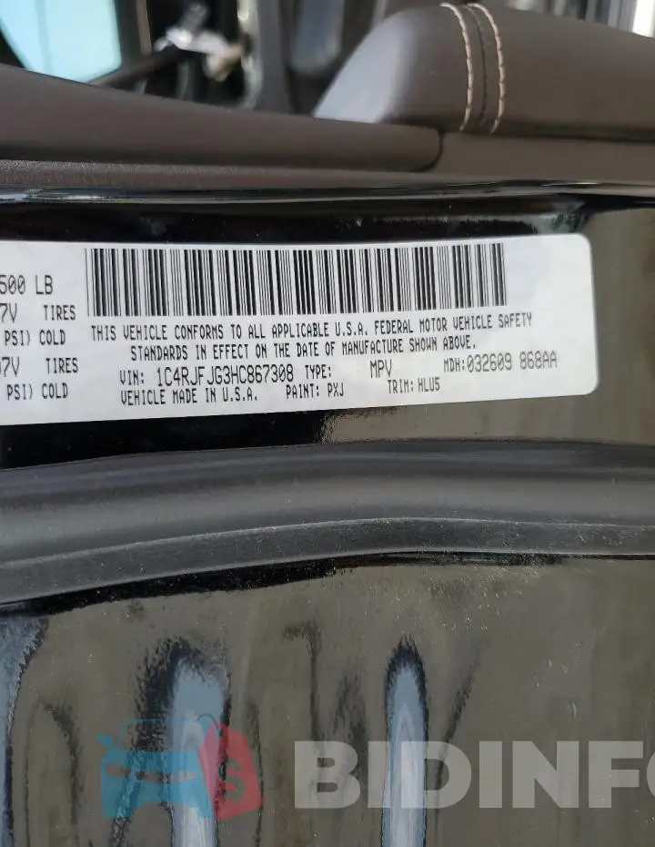 1C4RJFJG3HC867308 Photo# 14