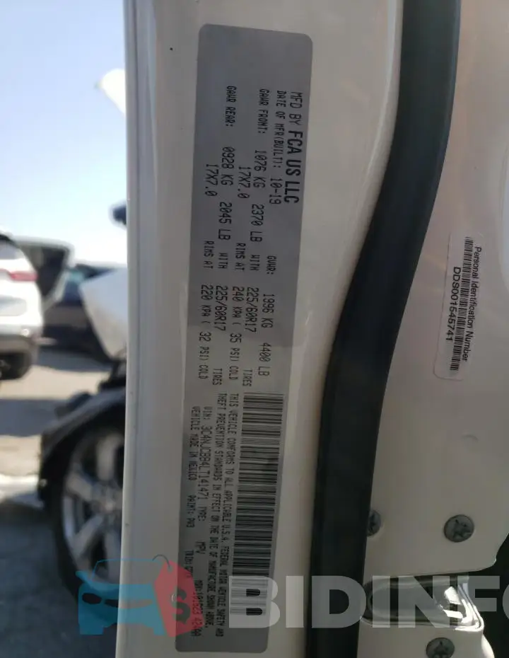 3C4NJCBB4LT141471 Photo# 12