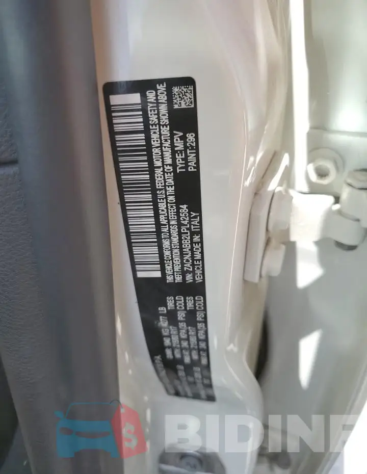ZACNJABB2LPL42584 Photo# 13