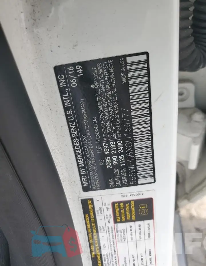 55SWF4JBXGU166777 Photo# 12