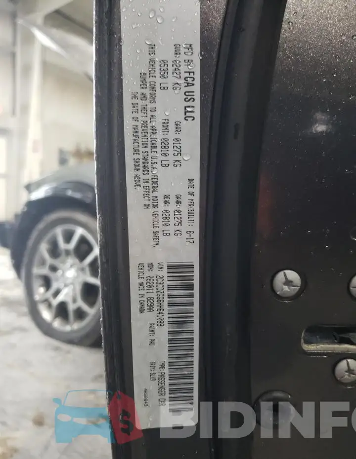 2C3CDZGG6HH641089 Photo# 12