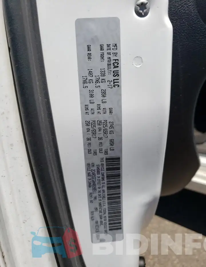 2C4RDGEG0HR698511 Photo# 13