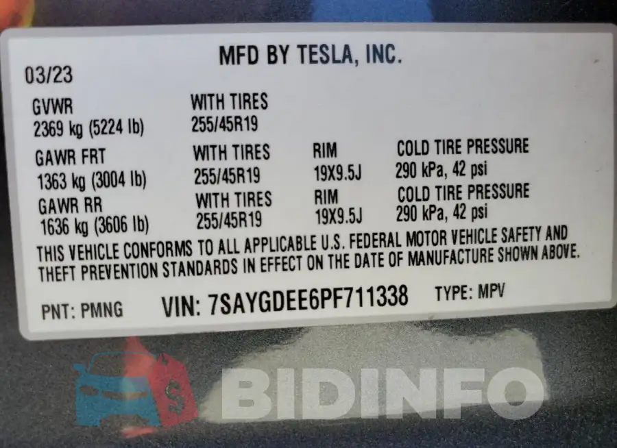 7SAYGDEE6PF711338 Photo# 14